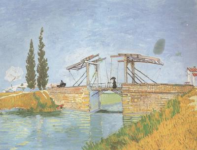 Vincent Van Gogh The Langlois Bridge at Arles (nn04) oil painting picture